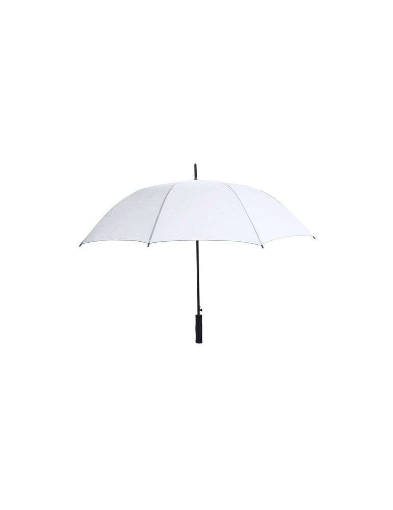 Parapluie publicitaire personnalisé Wiber Matières : PET recyclé Couleurs : rouge accessoire événementiel unique