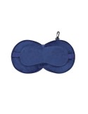 Coussin de Voyage personnalisé Masque Pansir Couleurs : bleu marine Matières : polyester recyclé cadeau collaborateur premium