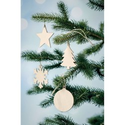 Étoile Décorative en Bois MDF - ESTY