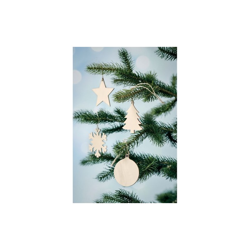 Étoile Décorative en Bois MDF - ESTY