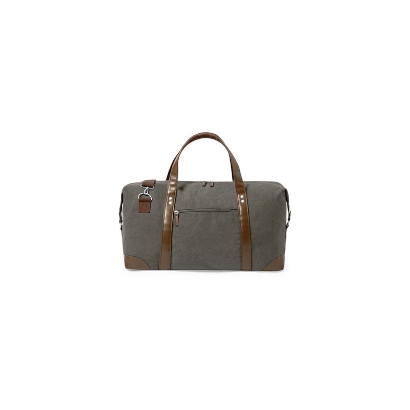 Sac Personnalisé Élégant et Pratique pour le Voyage - Sharyl Matières : toile Couleurs : gris objet promotionnel éco-responsable