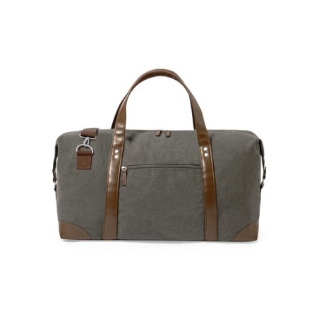 Sac Personnalisé Élégant et Pratique pour le Voyage - Sharyl Matières : toile Couleurs : gris objet promotionnel éco-responsable