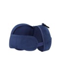 Coussin de Voyage personnalisé Masque Pansir Couleurs : noir Matières : polyester recyclé livraison express 24h 48h