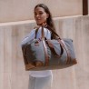 Sac Personnalisé Élégant et Pratique pour le Voyage - Sharyl Matières : toile Couleurs : gris cadeau collaborateur premium