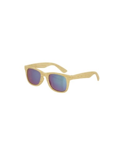Lunettes de Soleil Publicitaires Éco-responsables Sailek Couleurs : naturel