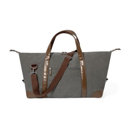 Sac Personnalisé Élégant et Pratique pour le Voyage - Sharyl Matières : toile Couleurs : gris personnalisation rapide en France