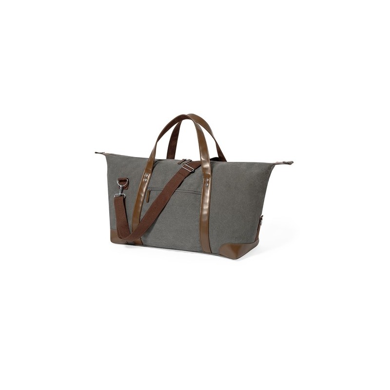 Sac Personnalisé Élégant et Pratique pour le Voyage - Sharyl Matières : toile Couleurs : gris accessoire événementiel unique