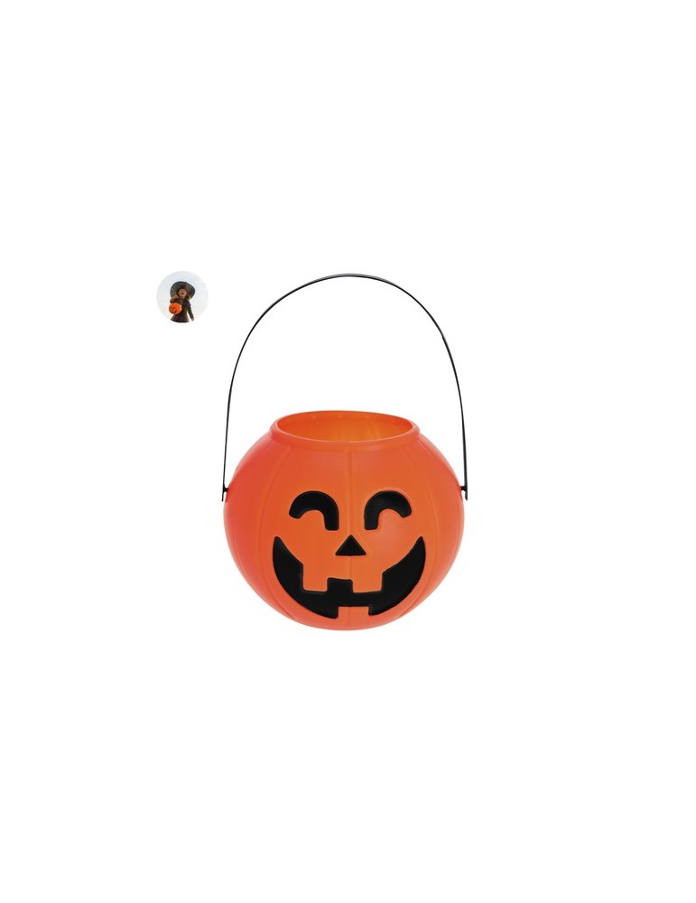 Panier décoratif Halloween Cowel Couleurs : orange personnalisable avec votre logo