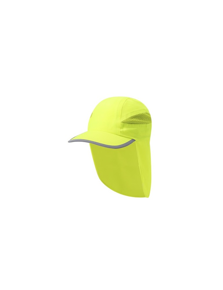 Casquette publicitaire personnalisée - Fiola Matières : polyester Couleurs : jaune fluo