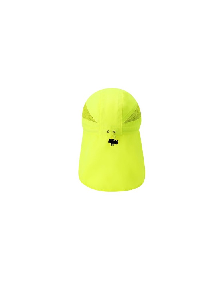 Casquette publicitaire personnalisée - Fiola Matières : polyester Couleurs : jaune fluo cadeau entreprise pas cher