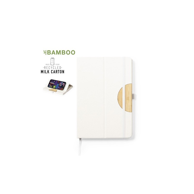 Cahier Éco-responsable Personnalisé Support à Prix Abordable Torya Matières : bambou