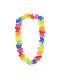 Collier personnalisé hawaïen Punder Matières : polyester Couleurs : rainbow