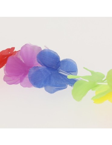 Collier personnalisé hawaïen Punder Matières : polyester Couleurs : rainbow cadeau entreprise pas cher