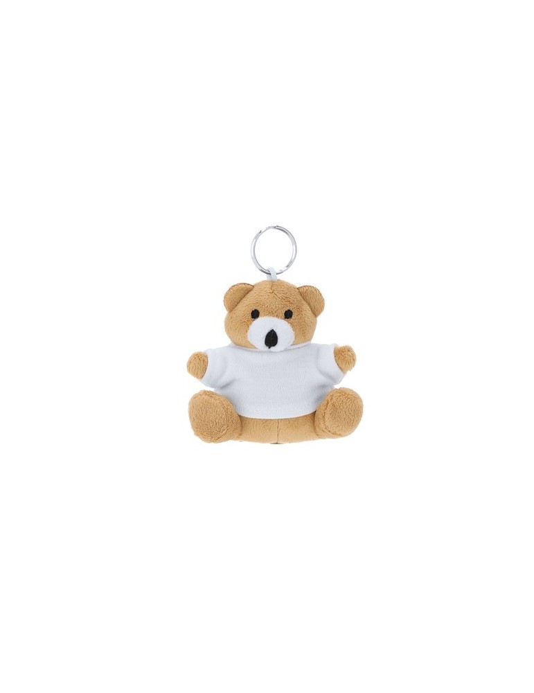Porte-Clés Peluche Publicitaire Personnalisé - Pickford Matières : polyester Couleurs : marron