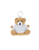 Porte-Clés Peluche Publicitaire Personnalisé - Pickford Matières : polyester Couleurs : marron
