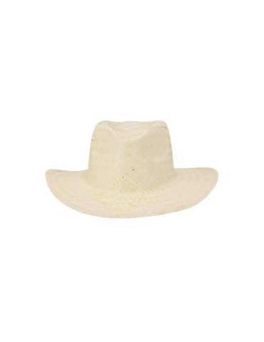 Chapeau personnalisé en paille tressée blanche pas cher Rusnak marquage laser ultra précis 2