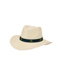 Chapeau personnalisé en paille tressée blanche pas cher Rusnak cadeau entreprise pas cher