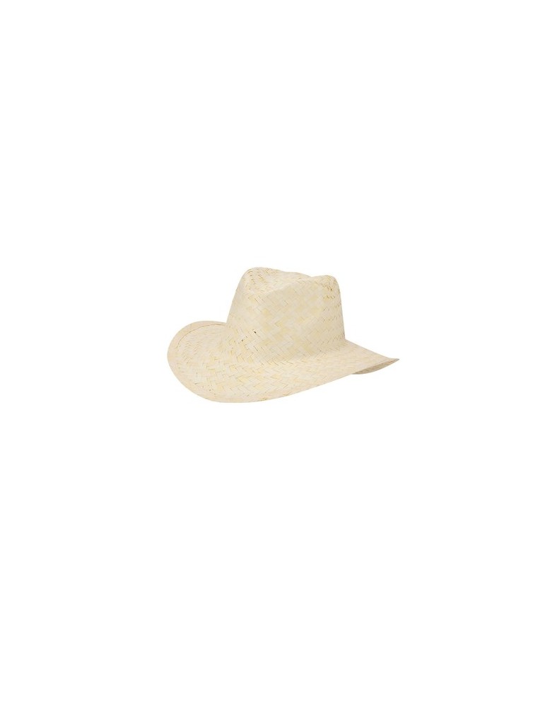 Chapeau personnalisé en paille tressée blanche pas cher Rusnak goodies publicitaire événementiel