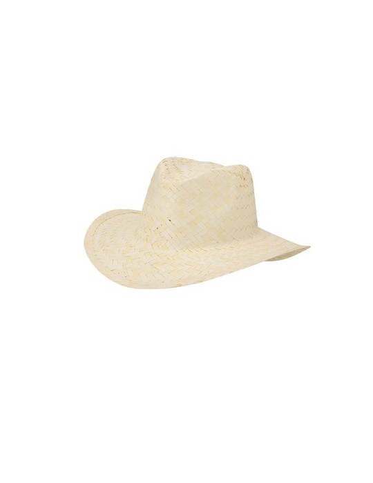 Chapeau personnalisé en paille tressée blanche pas cher Rusnak goodies publicitaire événementiel