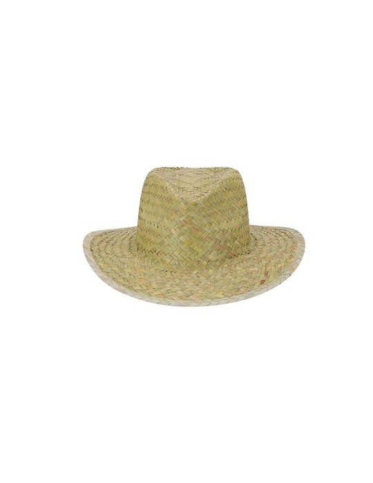 Chapeau publicitaire en paille Sanler