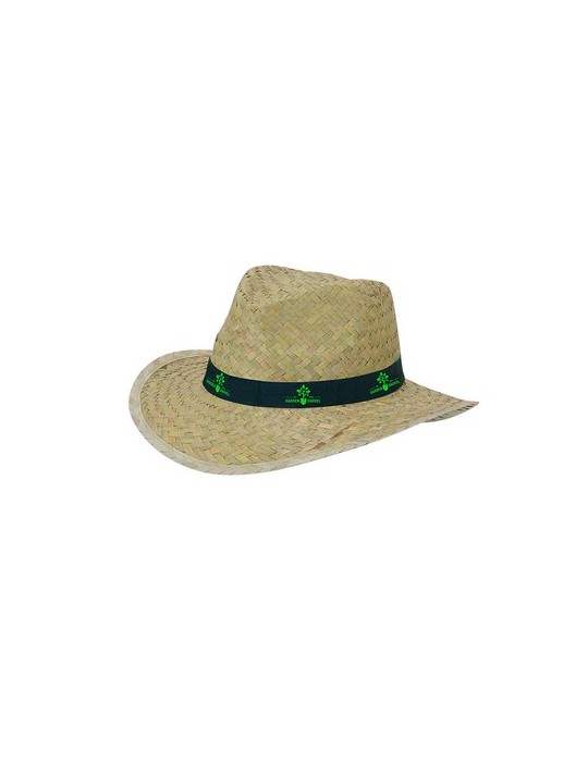 Chapeau publicitaire en paille Sanler cadeau entreprise pas cher