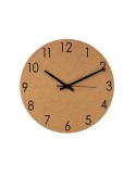 Pendule personnalisée design Melzer Matières : liège Couleurs : naturel