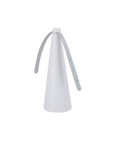 Ventilateur publicitaire anti-mouches Zuriko Couleurs : blanc