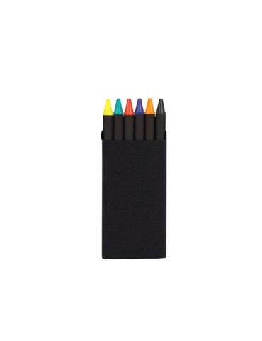 Boîte à crayons publicitaire personnalisée Veseli Matières : carton recyclé Couleurs : noir