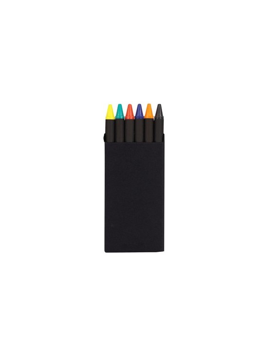Boîte à crayons publicitaire personnalisée Veseli Matières : carton recyclé Couleurs : noir