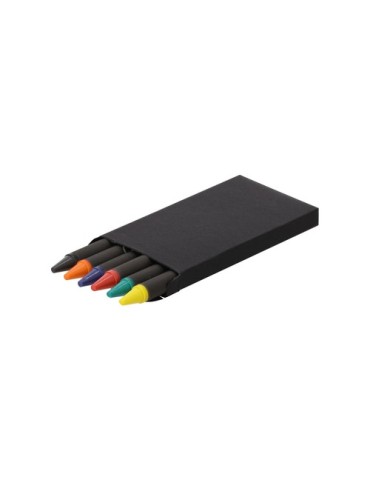 Boîte à crayons publicitaire personnalisée Veseli Matières : carton recyclé Couleurs : noir cadeau entreprise pas cher