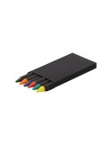 Boîte à crayons publicitaire personnalisée Veseli Matières : carton recyclé Couleurs : noir cadeau entreprise pas cher