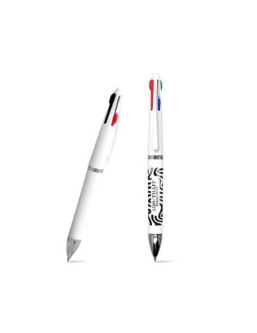 Stylo bille 4 couleurs personnalisé - objet publicitaire