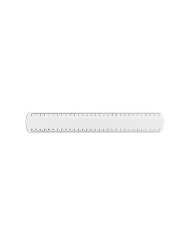 Règle transparente en plastique SAN de 30 cm - objet publicitaire 2