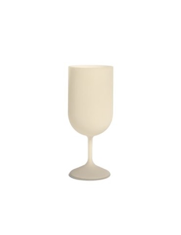 Verre à pied réutilisable  en bio-composite 18 cl Ras Bord 2