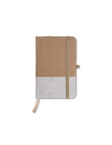 Carnet de poche  à couverture en coton et fibres de bambou - objet publicitaire 2