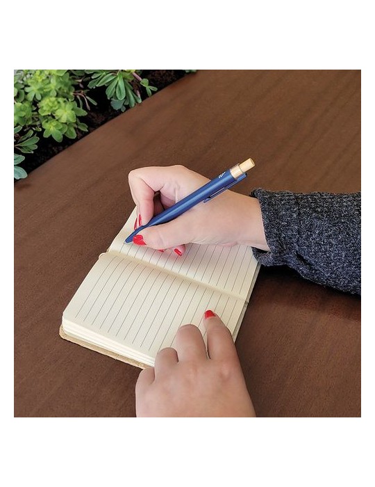 Carnet de poche couverture coton et fibres de bambou - objet publicitaire