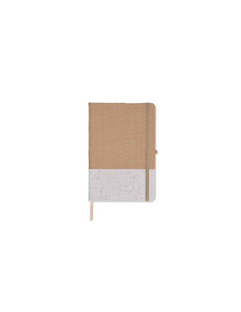 Carnet A5 couverture coton et fibres de bambou - objet publicitaire