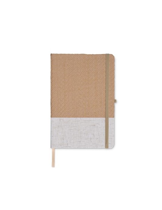 Carnet A5 couverture coton et fibres de bambou - objet publicitaire