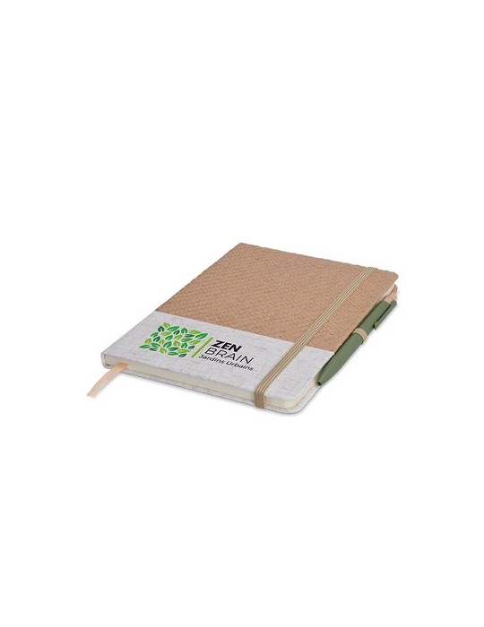 Carnet A5  en coton et fibres de bambou - CARNET impression haute définition