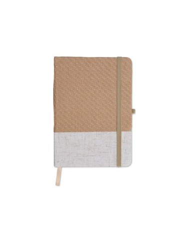 Carnet B6  en coton et fibres de bambou - objet publicitaire CARNET 2