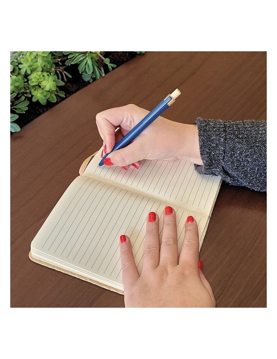 Carnet B6 couverture coton et fibres de bambou - objet publicitaire