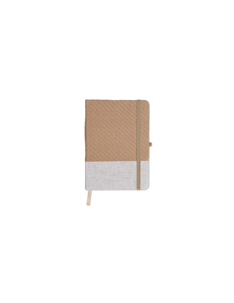 Carnet B6 couverture coton et fibres de bambou - objet publicitaire