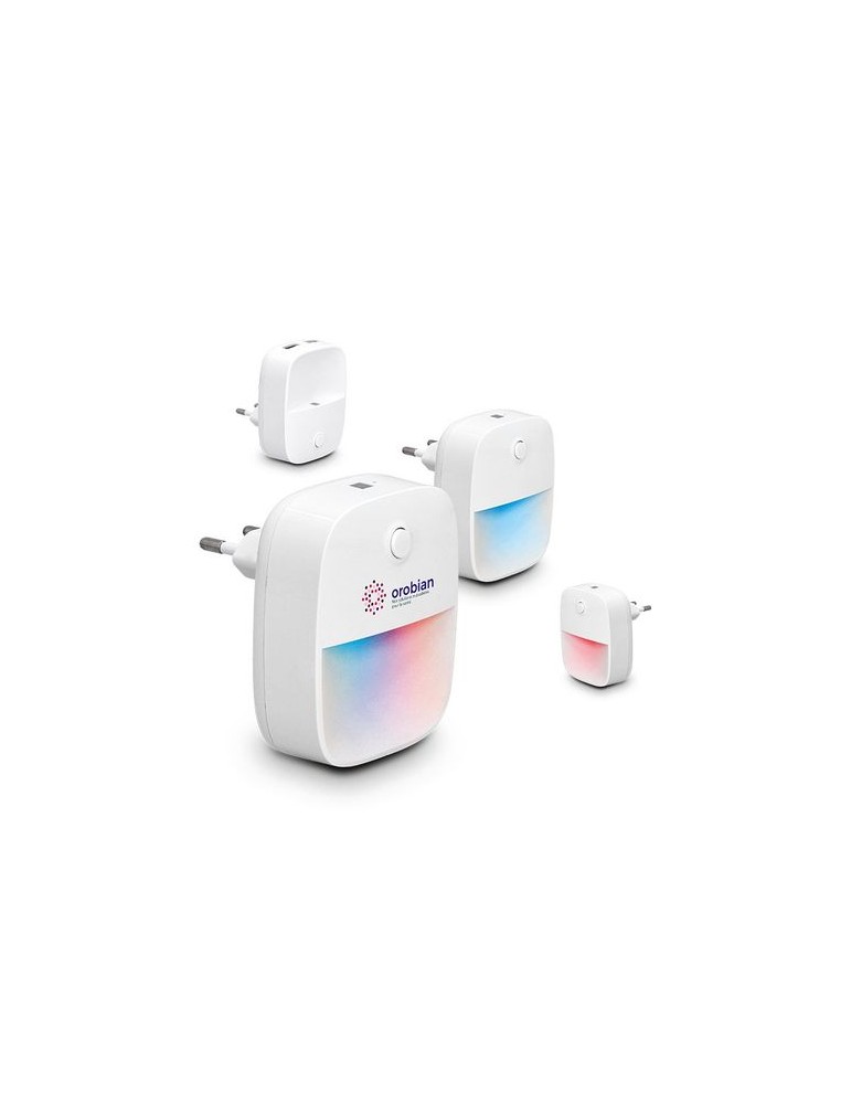 Lampe veilleuse automatique  avec chargeur 2 USB - LAMPE