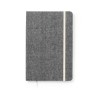 Bloc Notes Éco-responsable Personnalisé pas cher - Chancy Matières : coton recyclé Couleurs : rouge objet promotionnel éco-respo