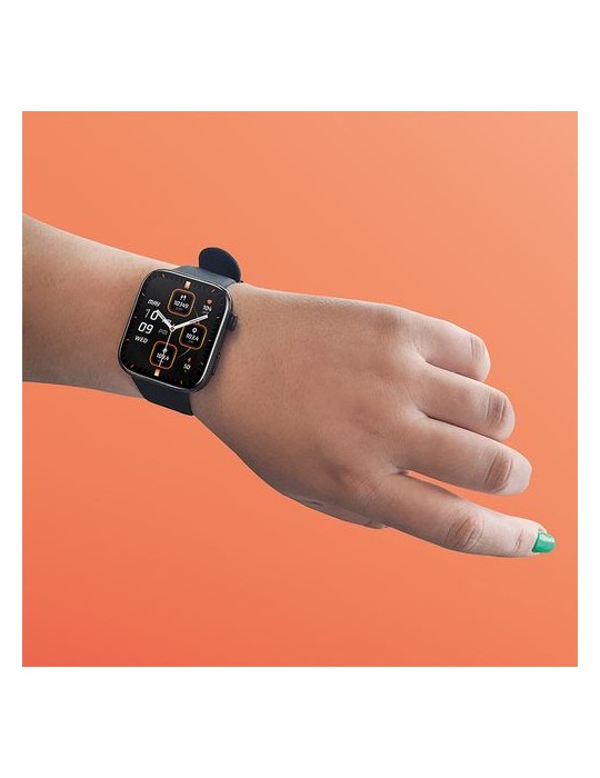 Montre connectée étanche avec écran AMOLED 1,85 - objet publicitaire marquage laser ultra précis