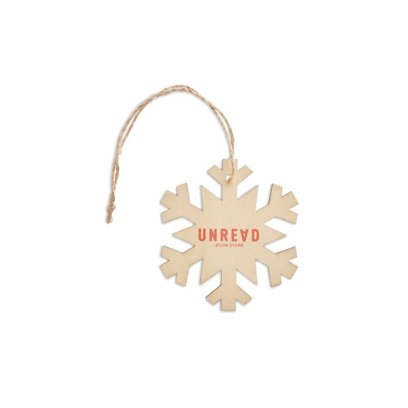 Décoration Flocon en Bois - Élégance et Originalité