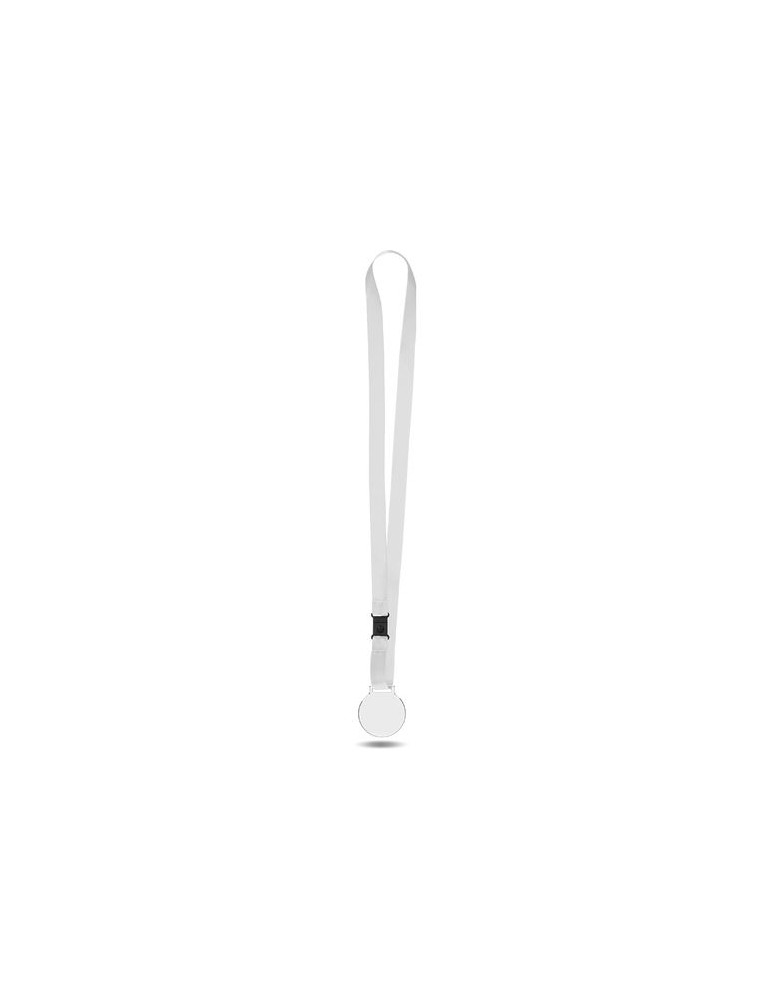 Médailles publicitaires en plastique (PMMA) épaisseur 3 mm et surface maximale 30 cm² avec cordon satin - Médaille cadeau affair