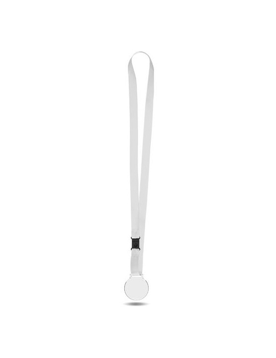 Médailles publicitaires en plastique (PMMA) épaisseur 3 mm et surface maximale 30 cm² avec cordon satin - Médaille cadeau affair