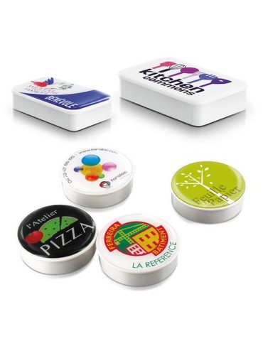 Magnet rectangle 55x34 mm - aimant puissant, support de plan - objet publicitaire