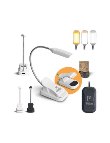 Lampe de lecture avec spot à pince flexible - objet publicitaire